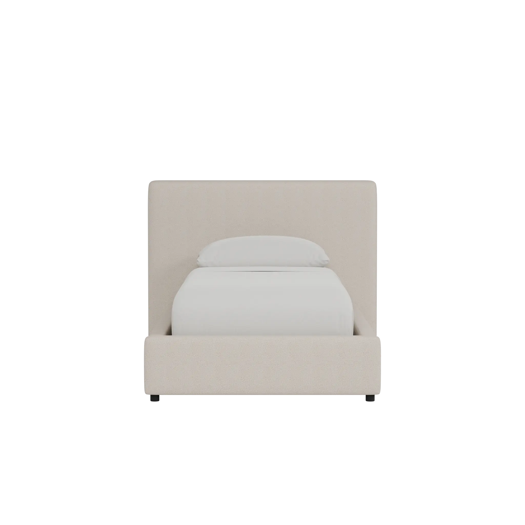 Grayton Gellar Brown 44" Upholstered Platform Bed Grayton Gellar Brown 44" Upholstered Platform Bed