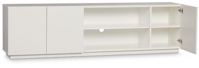 Alessandria White 88" Tv Stand