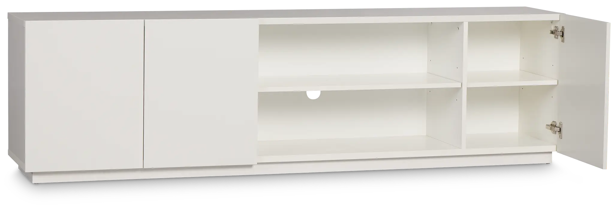 Alessandria White 88" Tv Stand Alessandria White 88" Tv Stand