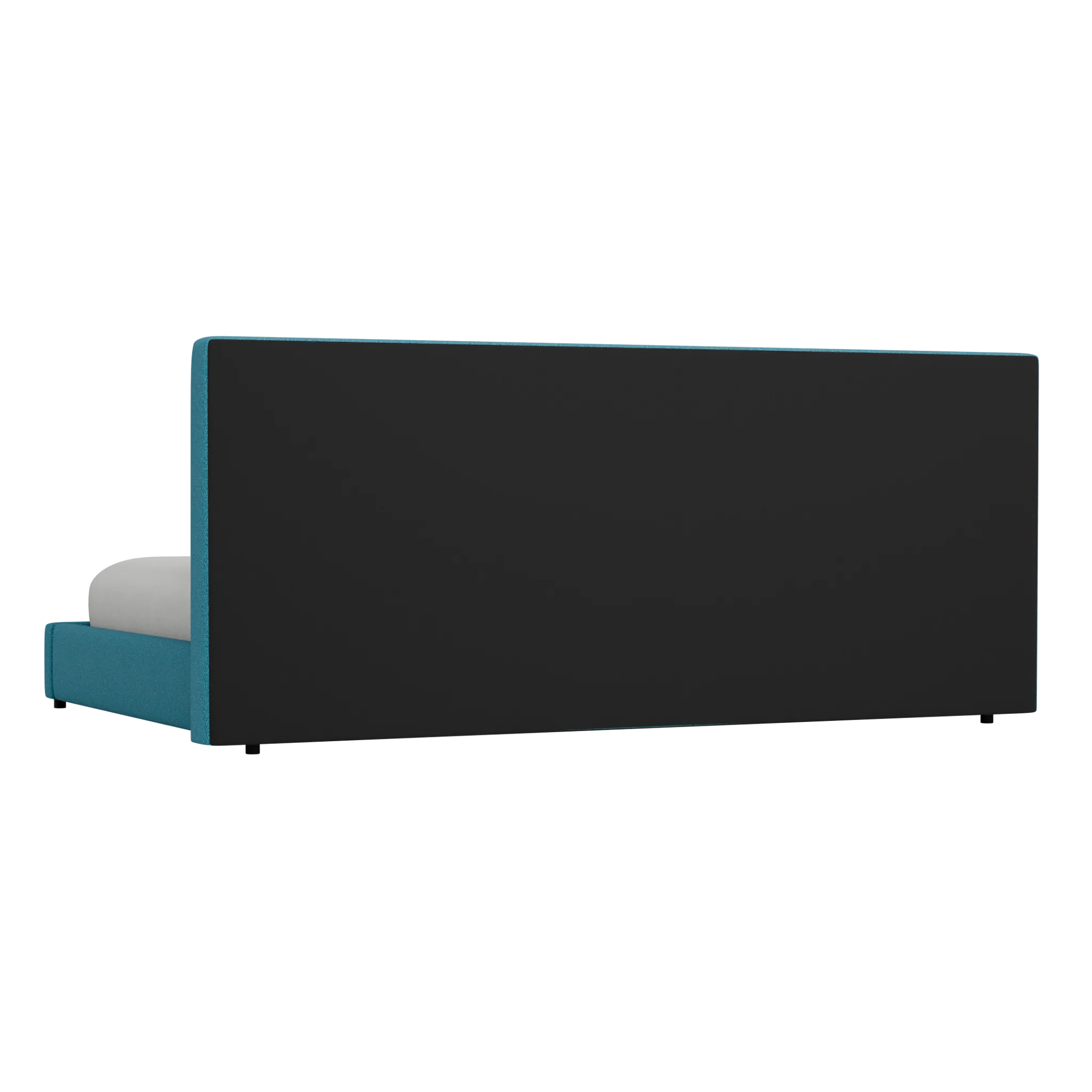 Grayton Elite Teal 54" Upholstered Platform Bed