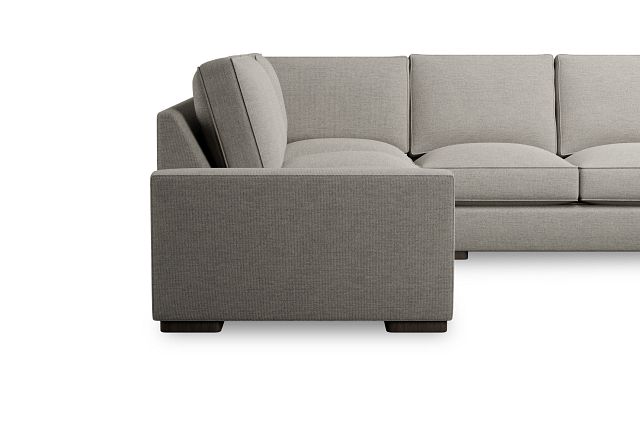 Edgewater Maguire Pewter Small Two-arm Sectional