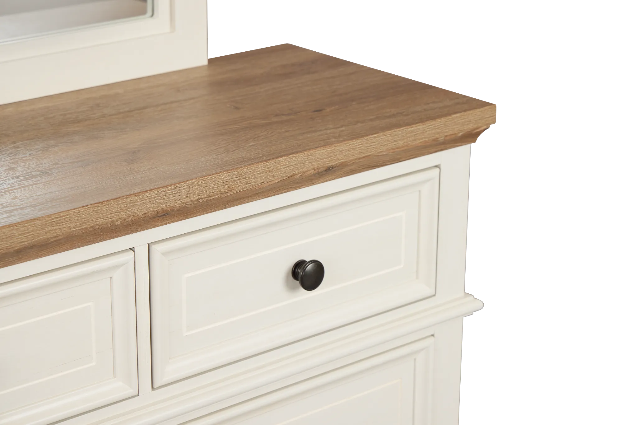 Charlotte Two-tone Dresser & Mirror