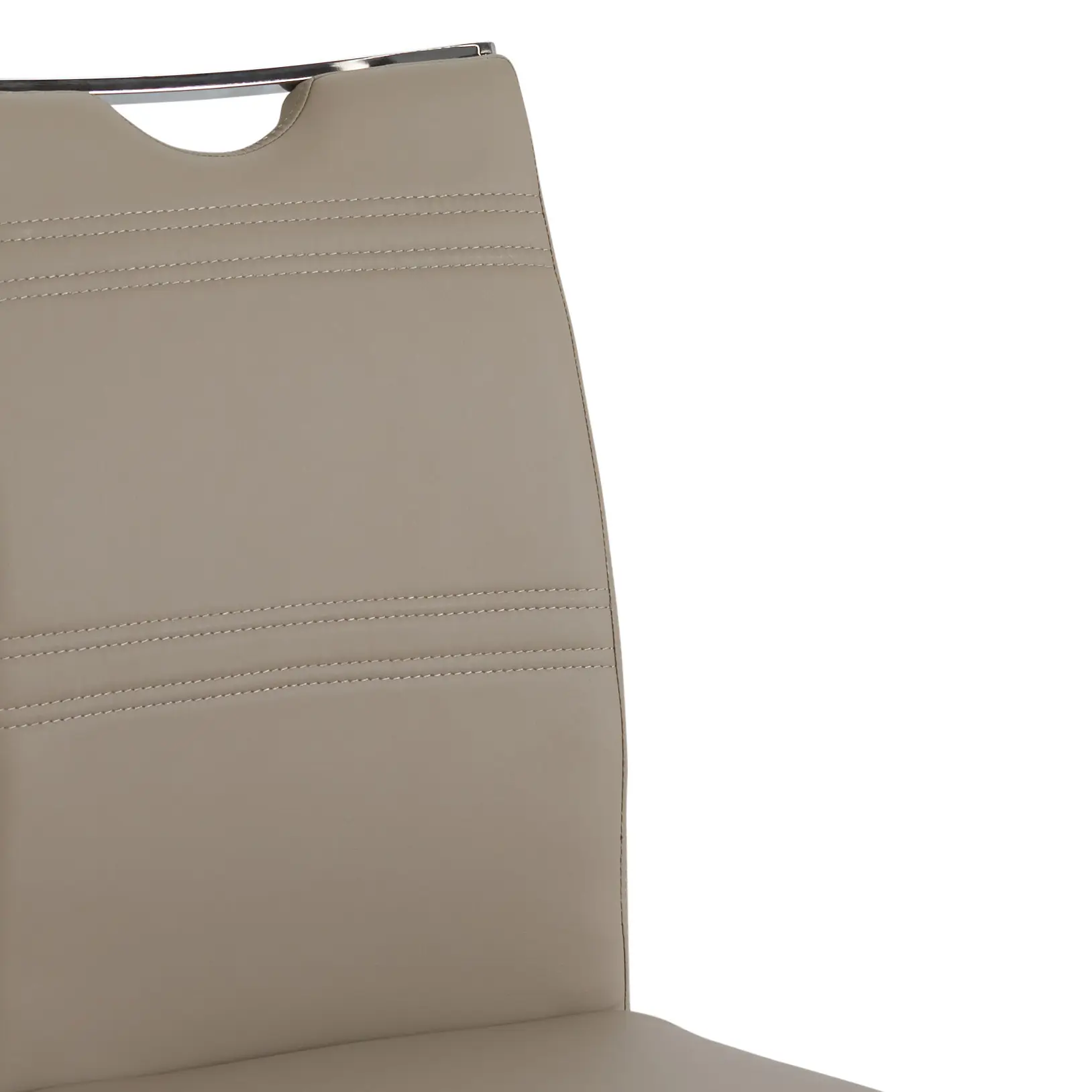 Treviso Taupe Upholstered Side Chair Treviso Taupe Upholstered Side Chair