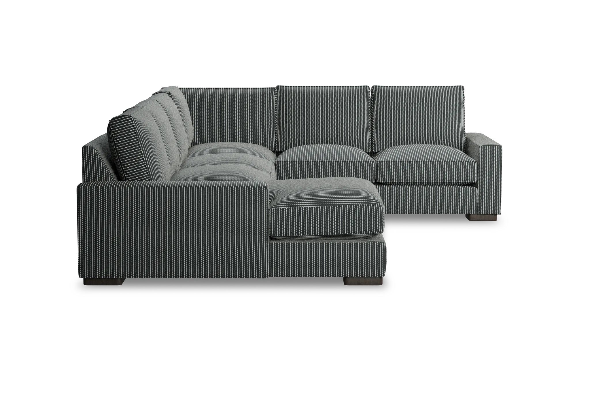 Edgewater Lucy Navy Medium Left Chaise Sectional