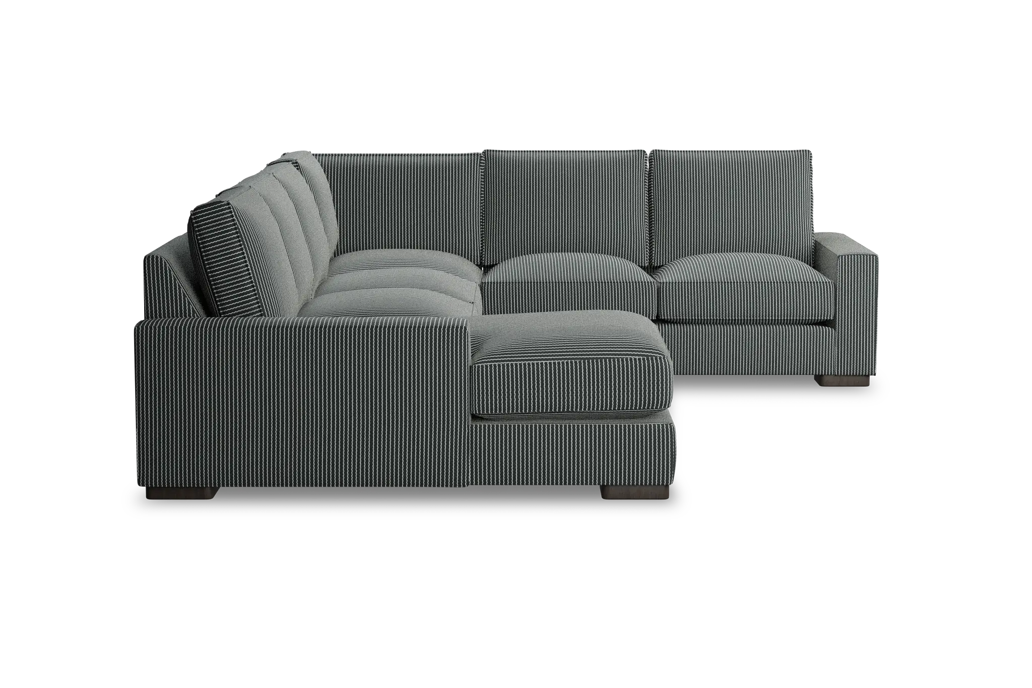 Edgewater Lucy Navy Medium Left Chaise Sectional Edgewater Lucy Navy Medium Left Chaise Sectional