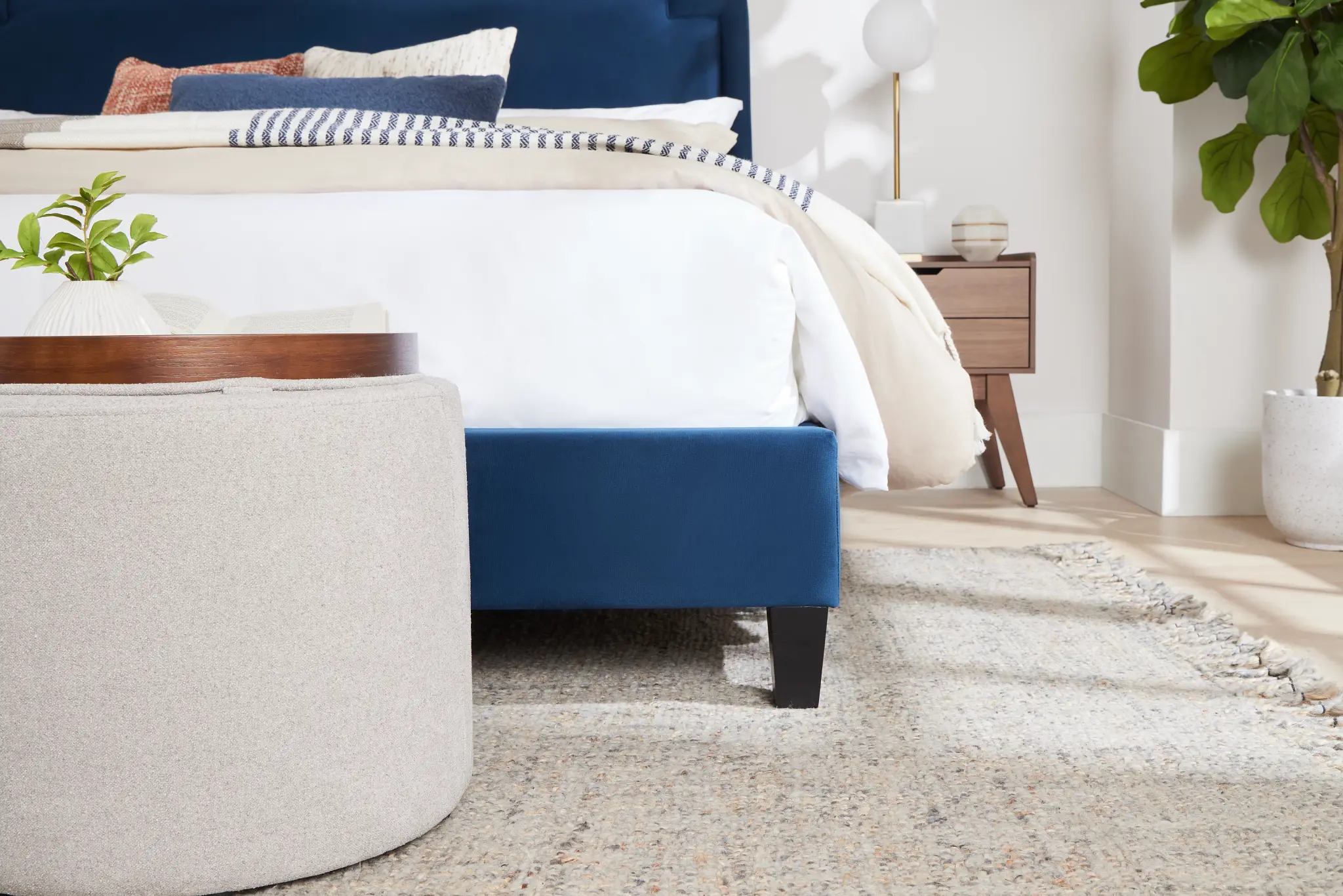 Kristen Light Gray Small Storage Accent Ottoman Kristen Light Gray Small Storage Accent Ottoman