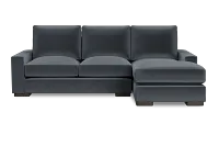 Edgewater Joya Gray Right Chaise Sectional