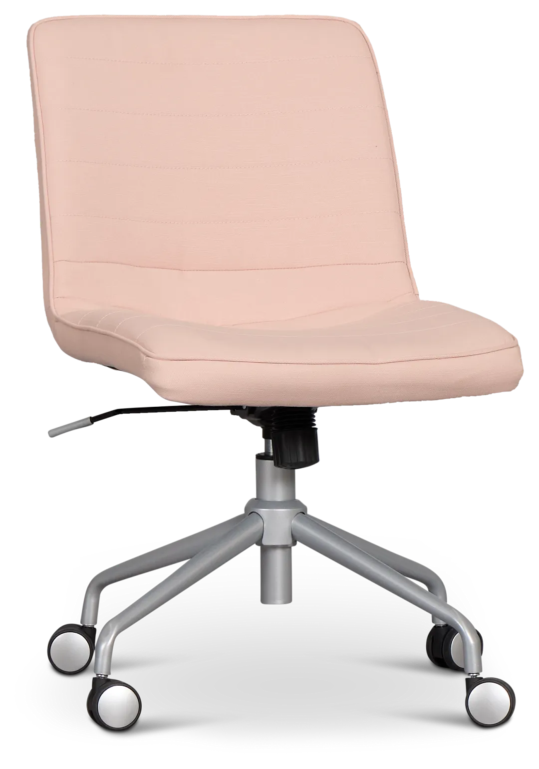 Gwen Pink Upholstered Desk Chair