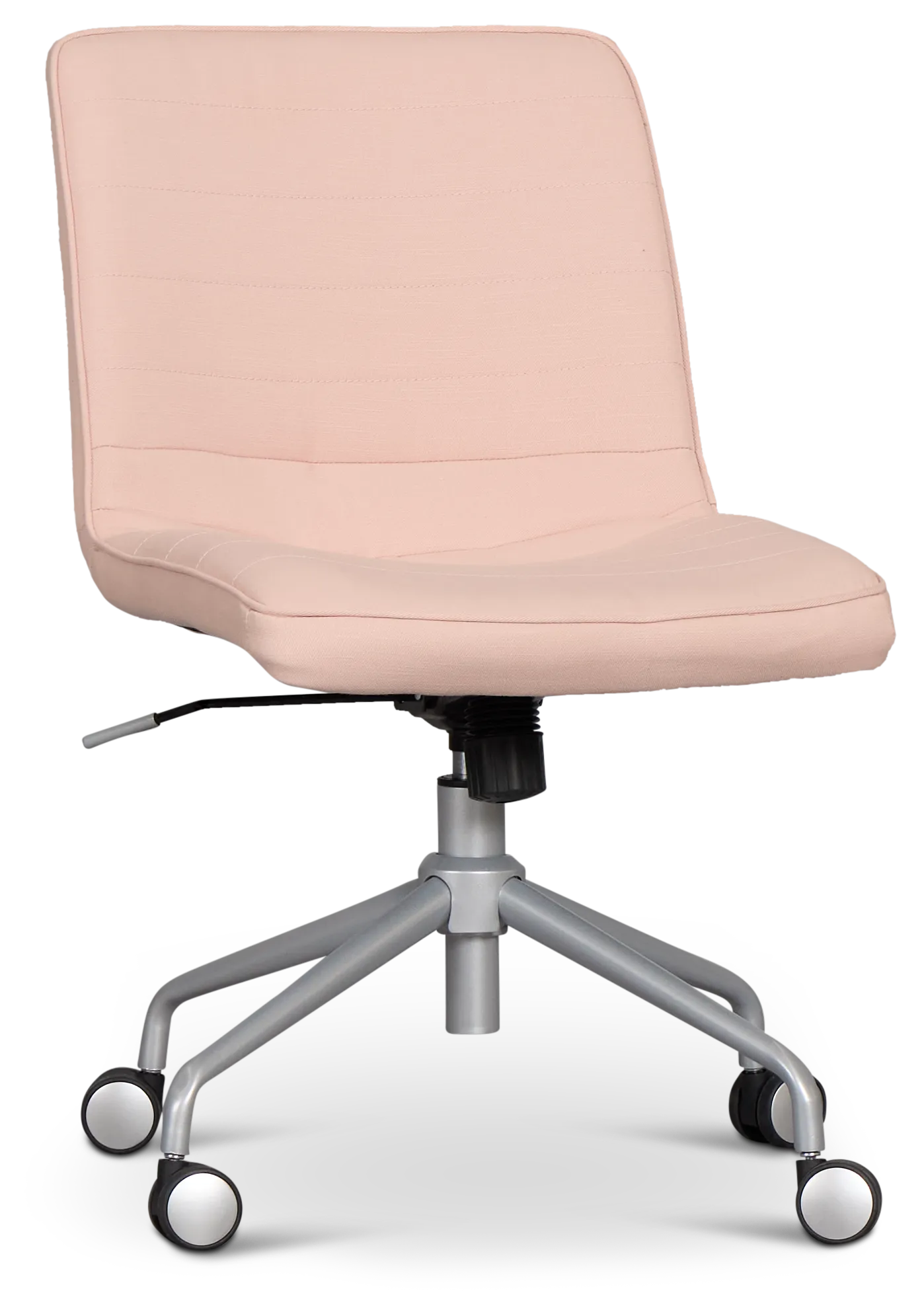 Gwen Pink Upholstered Desk Chair