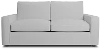 Siesta Suave White Fabric Sofa