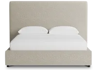 Grayton Gellar Green 54" Upholstered Platform Bed