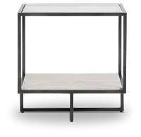 Harlow Glass End Table