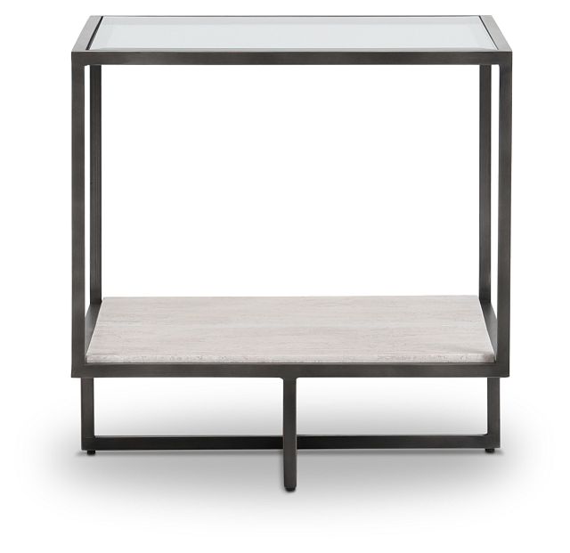 Harlow Glass End Table