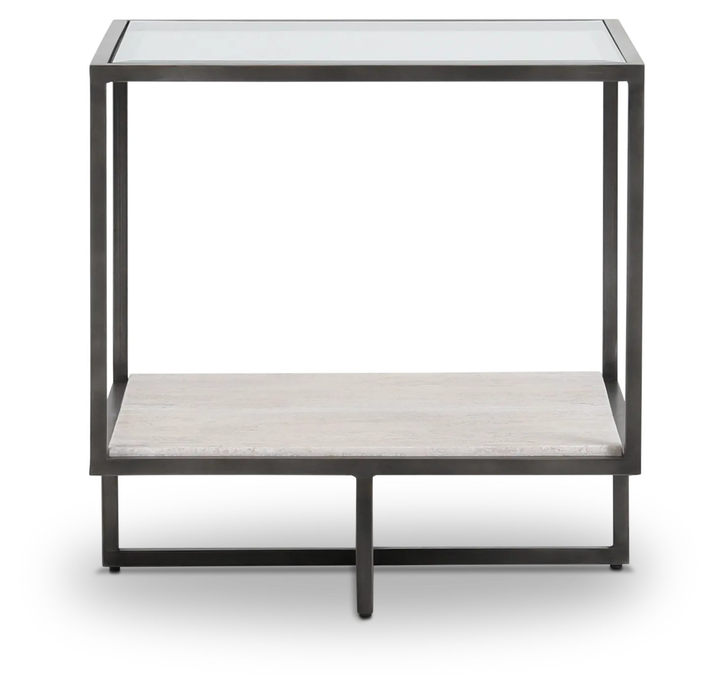 Harlow Glass End Table