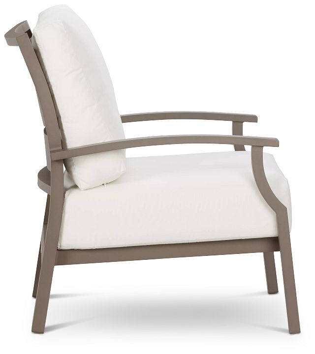 Raleigh White Aluminum Chair (4)