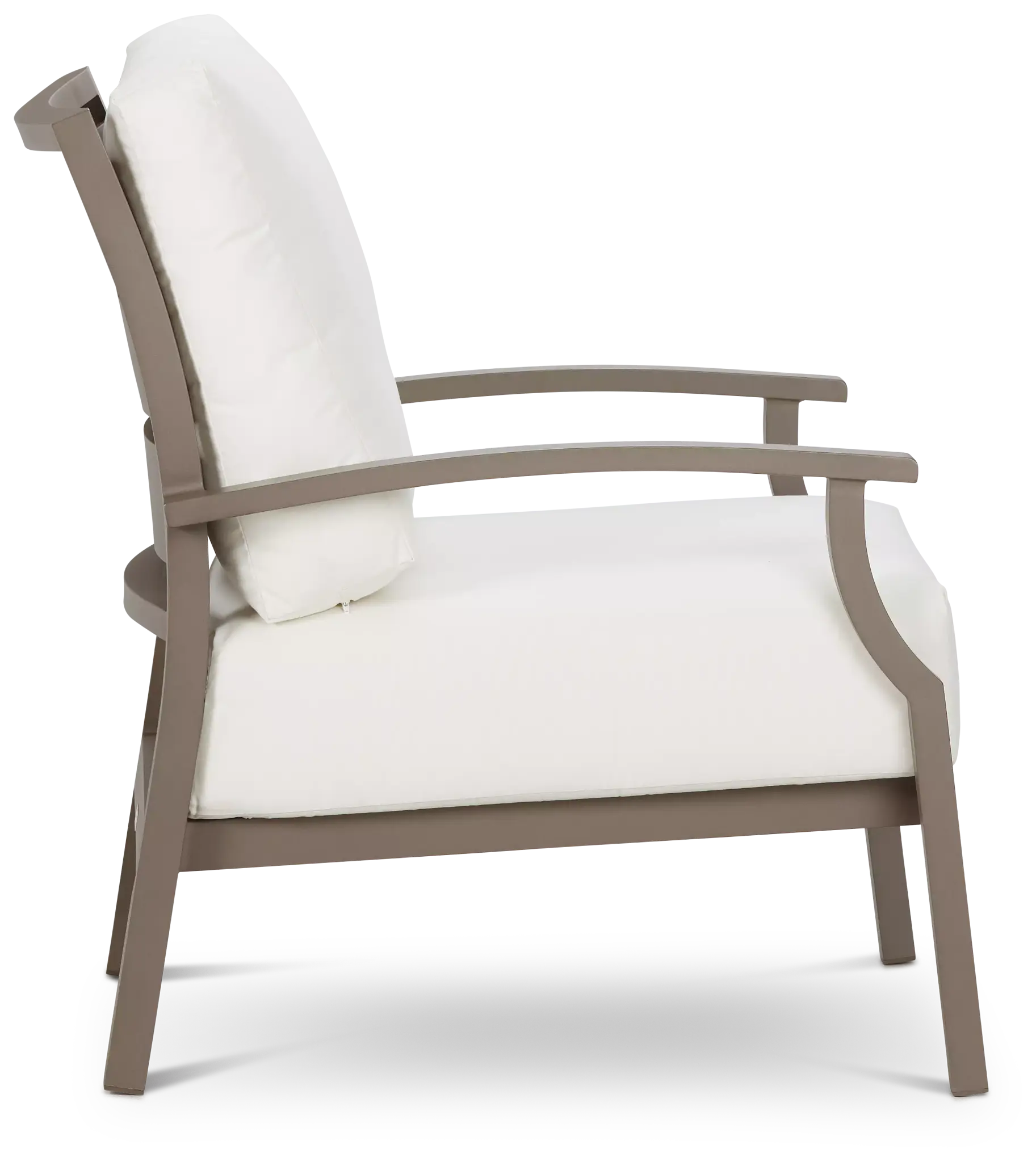 Raleigh White Aluminum Chair Raleigh White Aluminum Chair