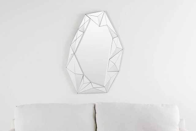 Rosaline Silver Mirror