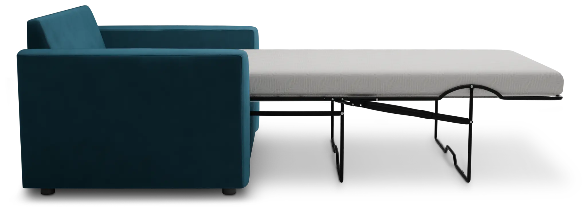 Siesta Joya Teal Fabric Cooling Memory Foam Sleeper Siesta Joya Teal Fabric Cooling Memory Foam Sleeper