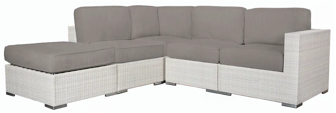 Biscayne Gray 5-piece Modular Sectional Biscayne Gray 5-piece Modular Sectional