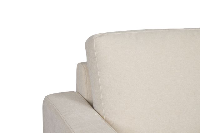 Addie Beige Fabric Right Chaise Storage Sectional