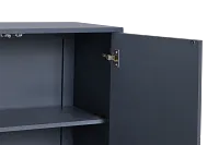 Nola Gray Four-door Cabinet