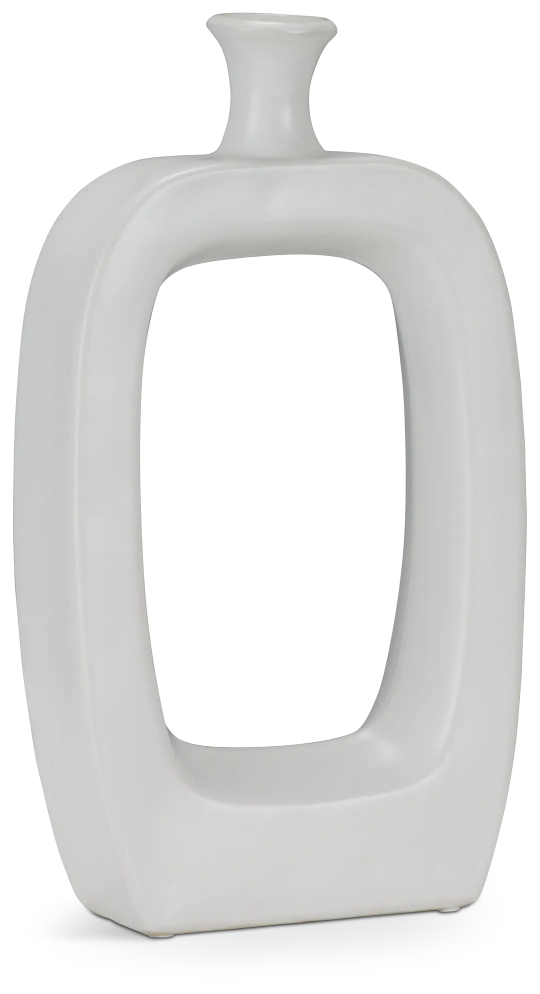 Dewey White Medium Vase Dewey White Medium Vase