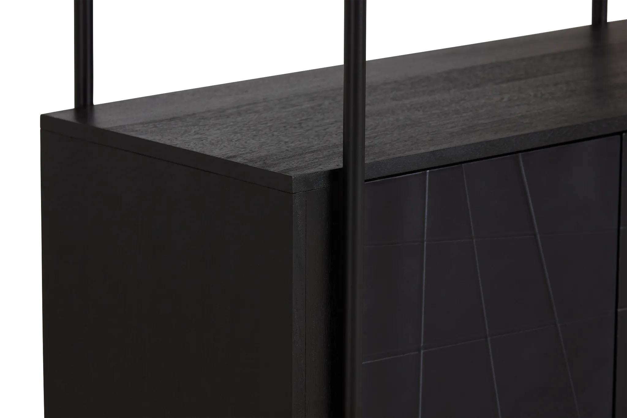 Vale Dark Tone Bookcase