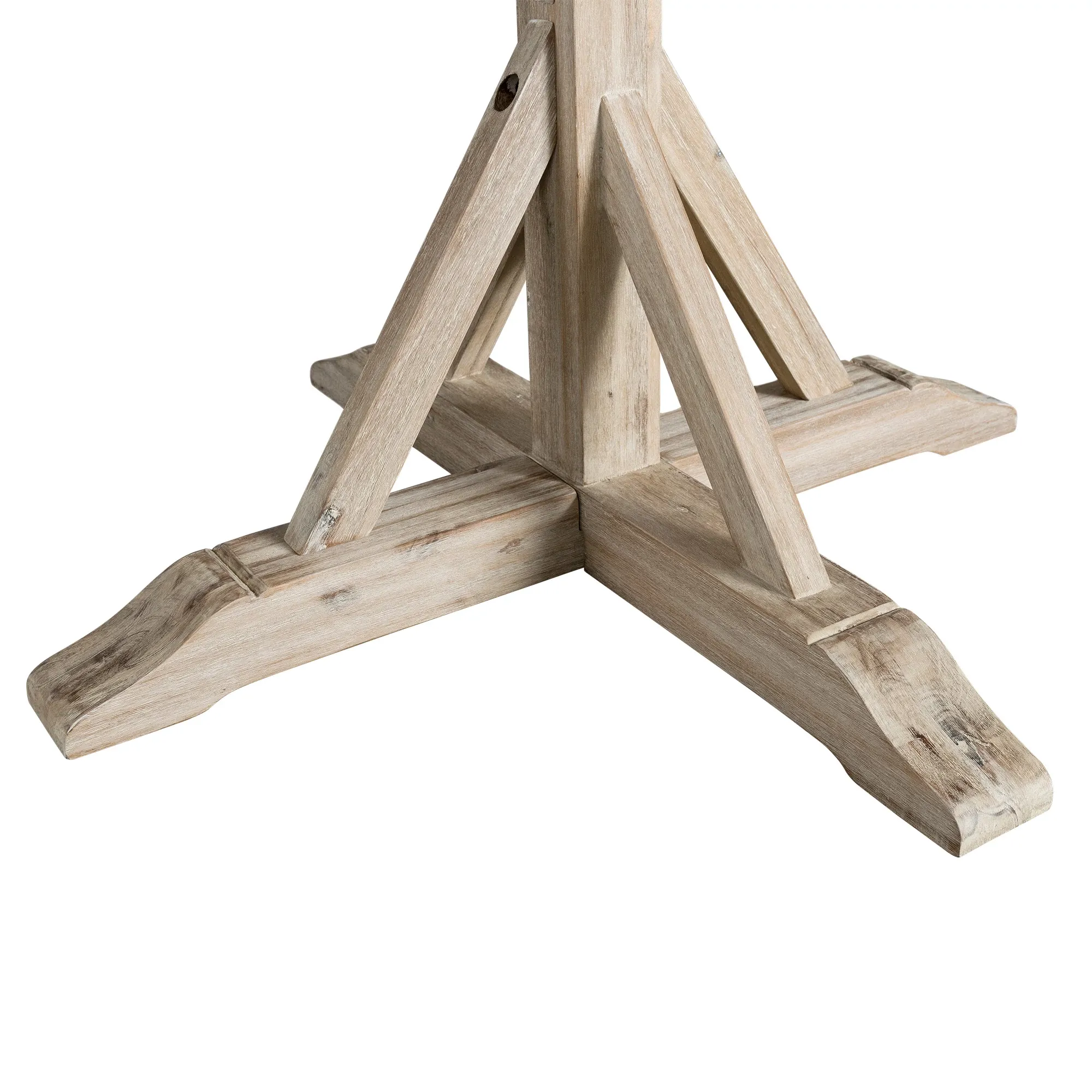 Kellie Light Tone Round High Dining Table