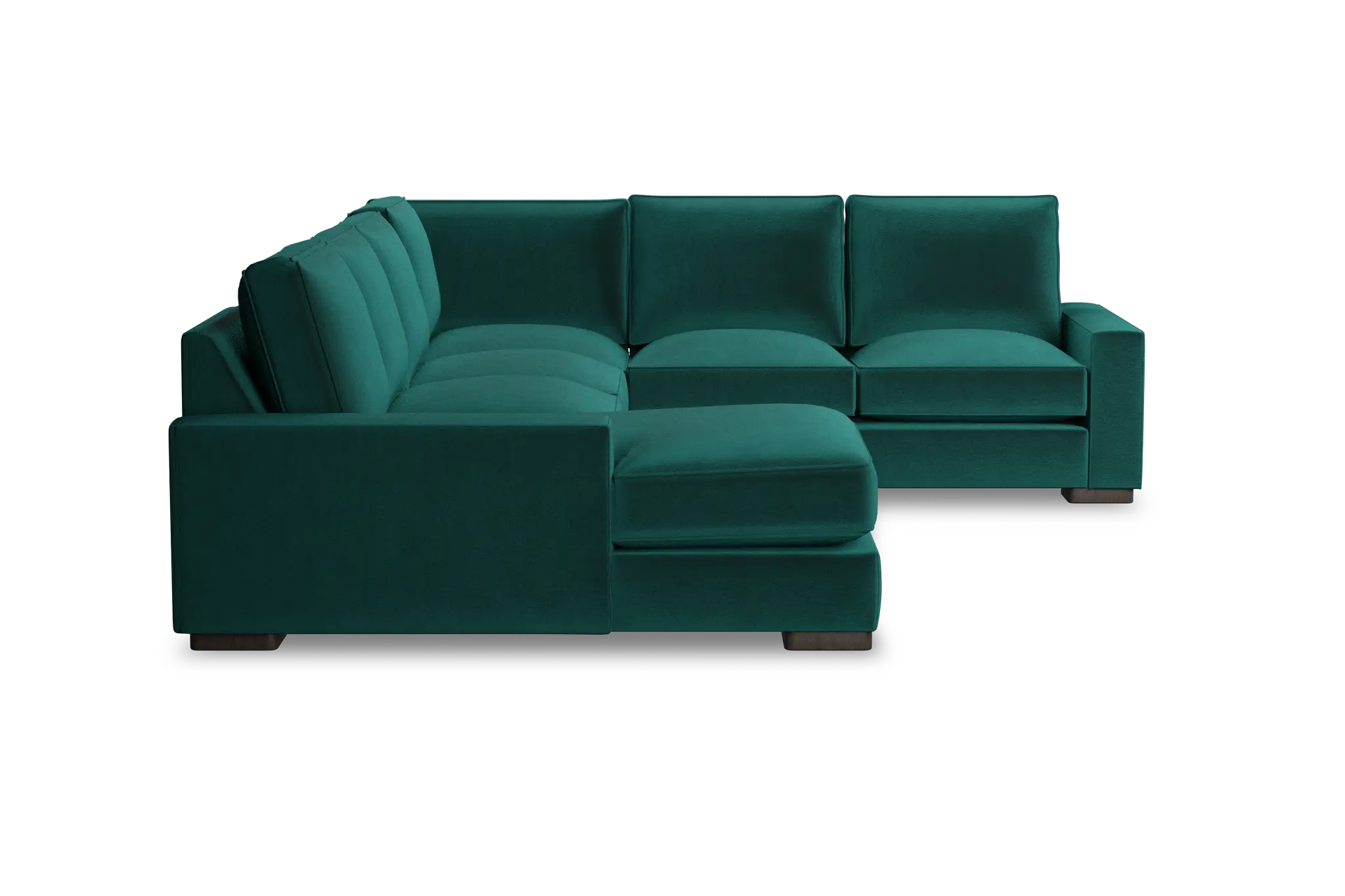 Edgewater Joya Green Medium Left Chaise Sectional Edgewater Joya Green Medium Left Chaise Sectional