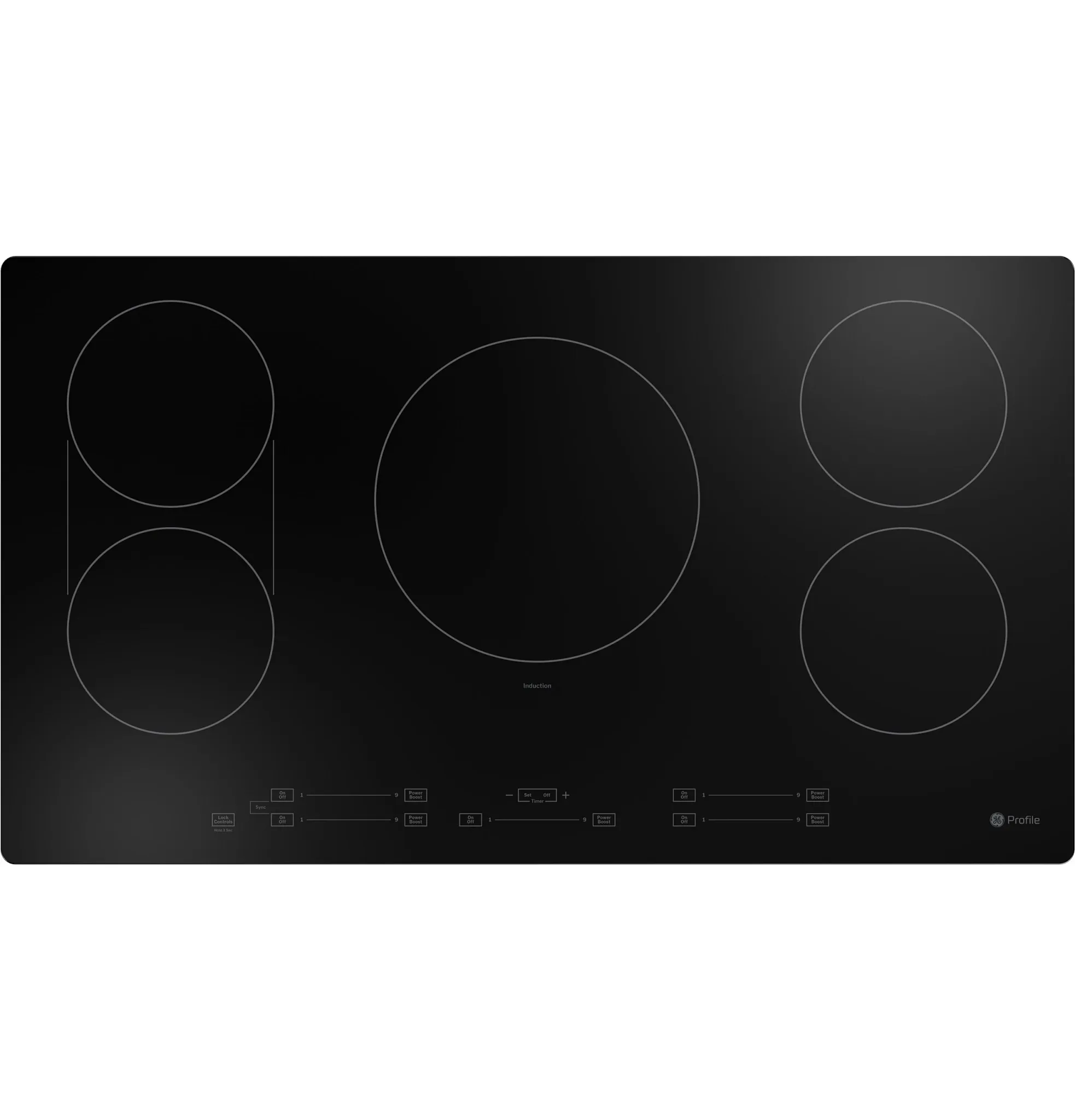 Ge Profile 6030 Series Black 36" Electric Cook Top