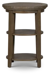 Heron Cove Light Tone Round End Table