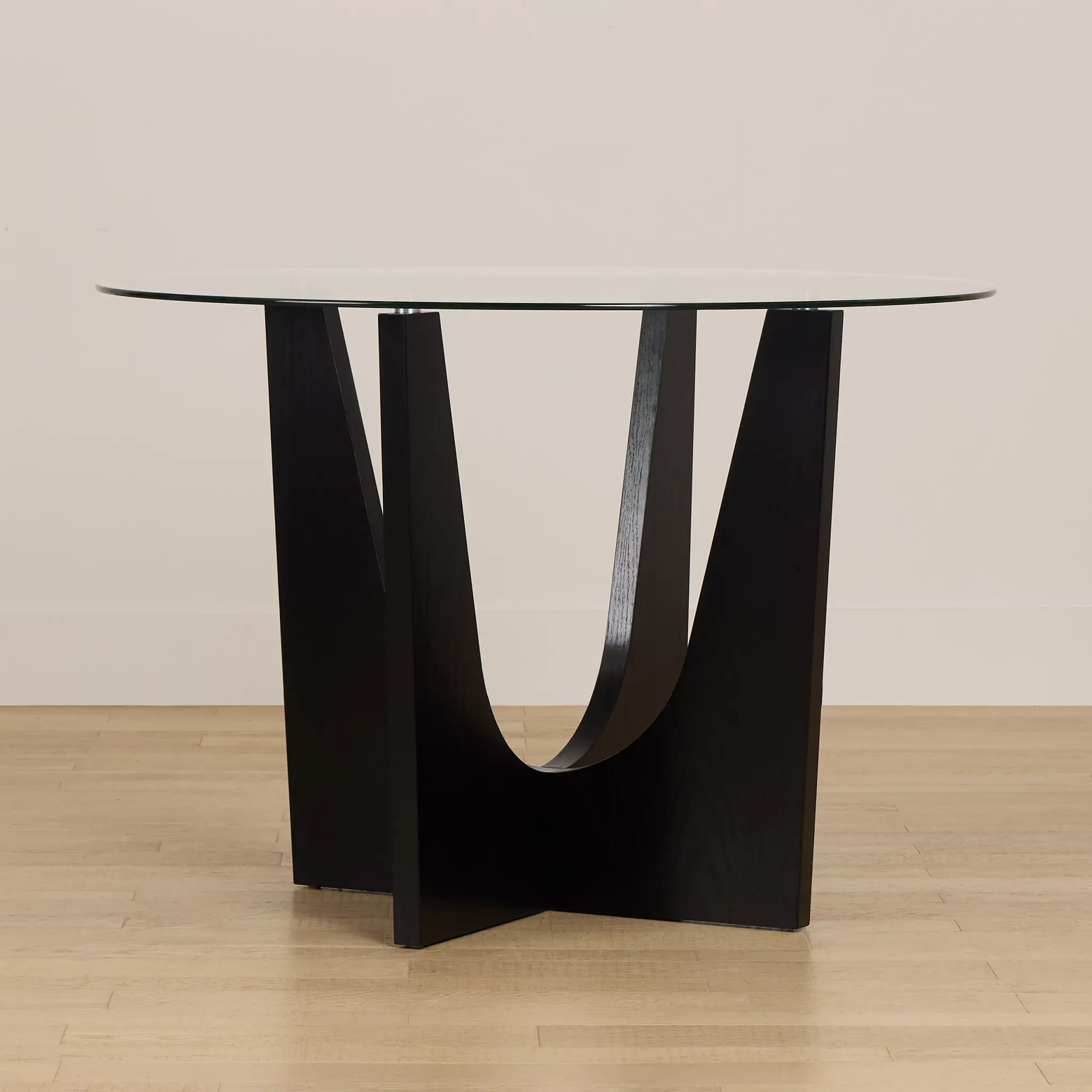 Oxford Glass Round High Dining Table Oxford Glass Round High Dining Table
