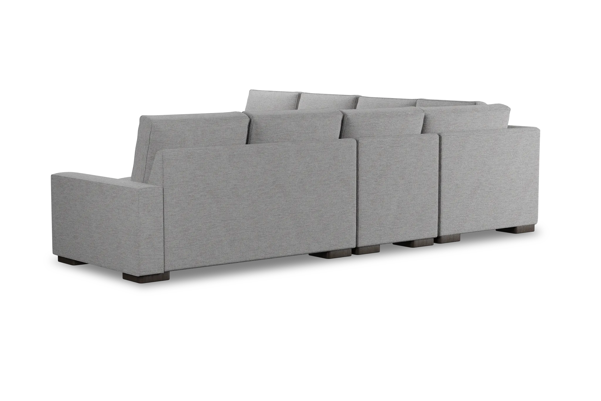 Edgewater Maguire Gray Large Two-arm Sectional