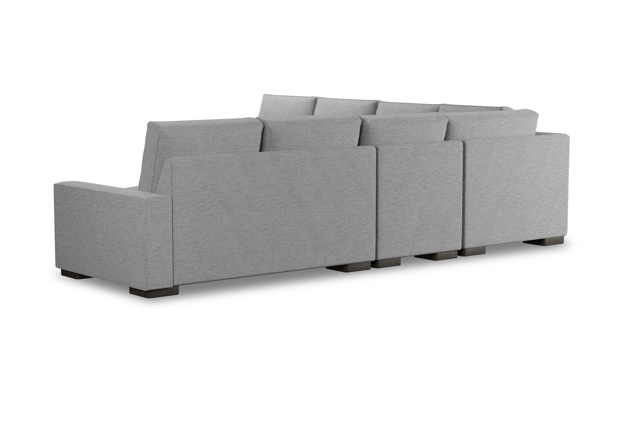 Edgewater Maguire Gray Large Two-arm Sectional Edgewater Maguire Gray Large Two-arm Sectional