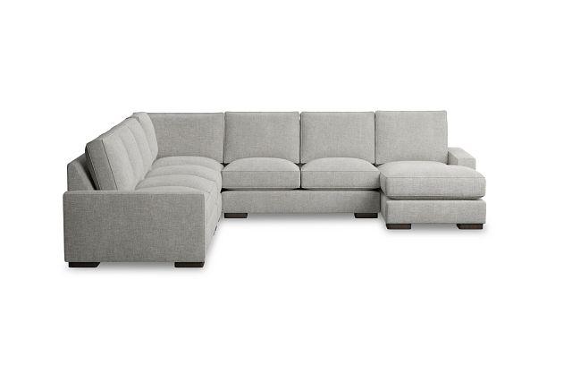 Edgewater Elevation Khaki Large Right Chaise Sectional