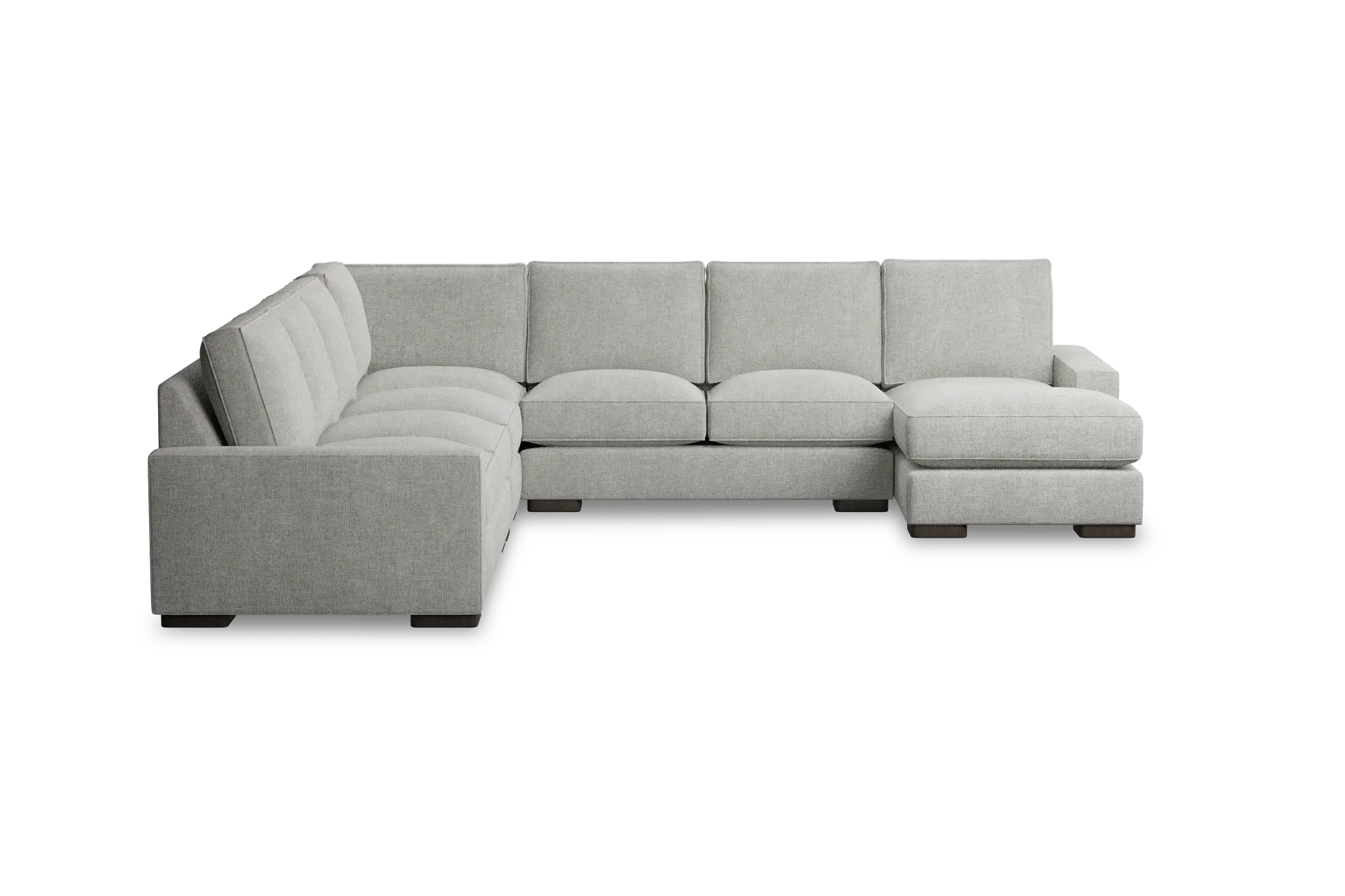 Edgewater Elevation Khaki Large Right Chaise Sectional Edgewater Elevation Khaki Large Right Chaise Sectional