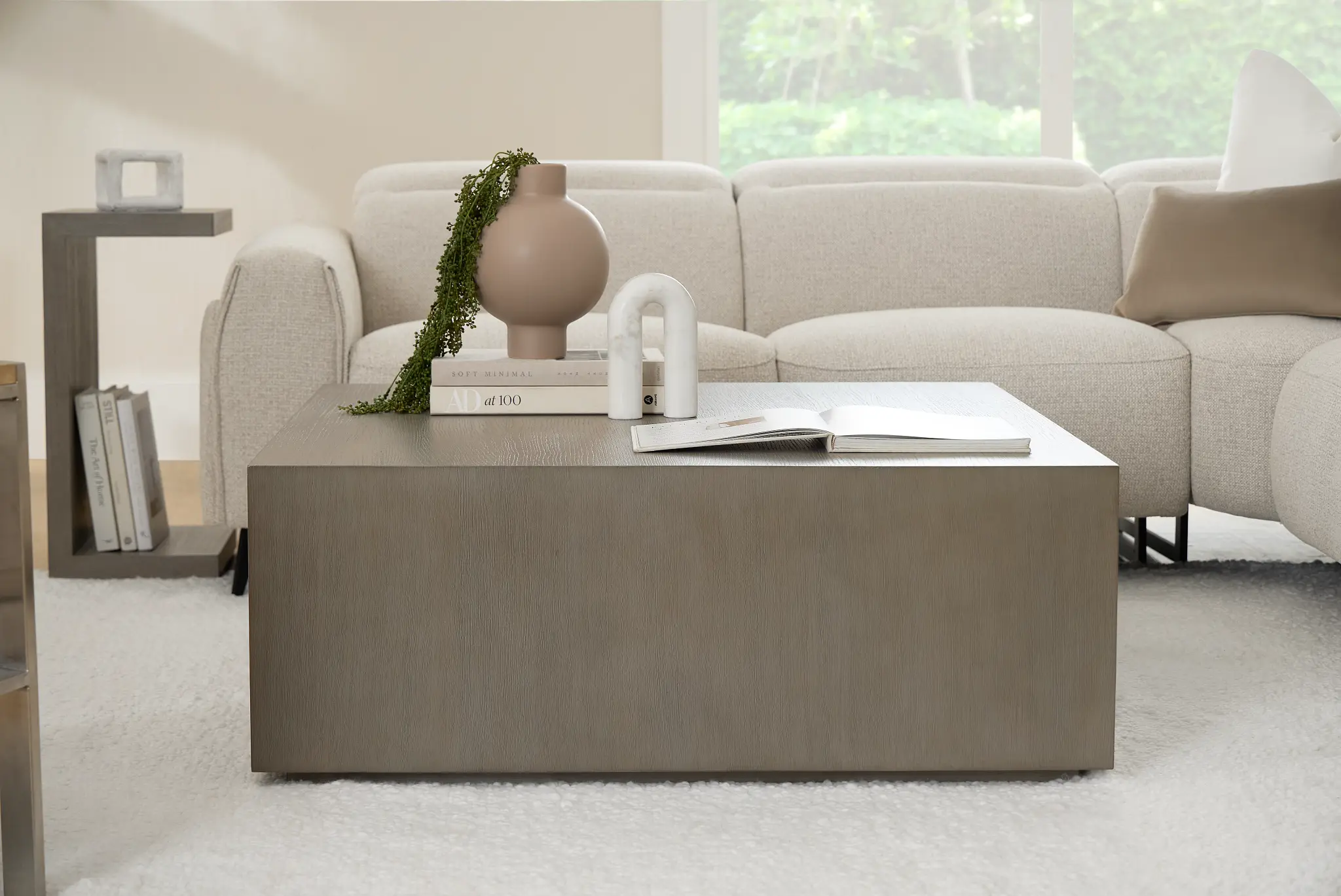 Nixon Light Tone 42" Square Coffee Table Nixon Light Tone 42" Square Coffee Table