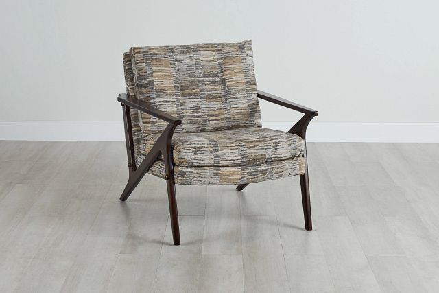 Archer Multicolored Fabric Accent Chair (0)