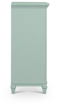 Cape Cod Teal Door Chest