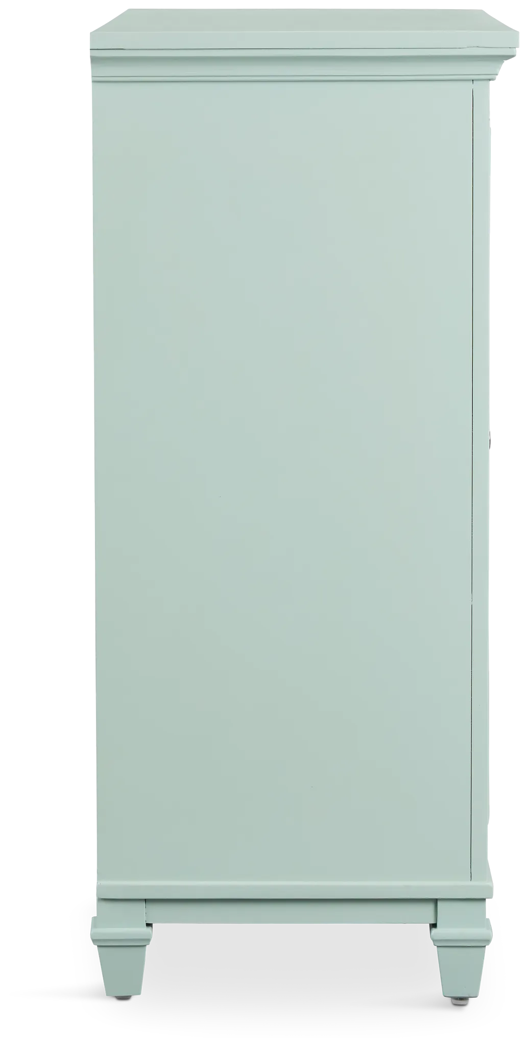 Cape Cod Teal Door Chest