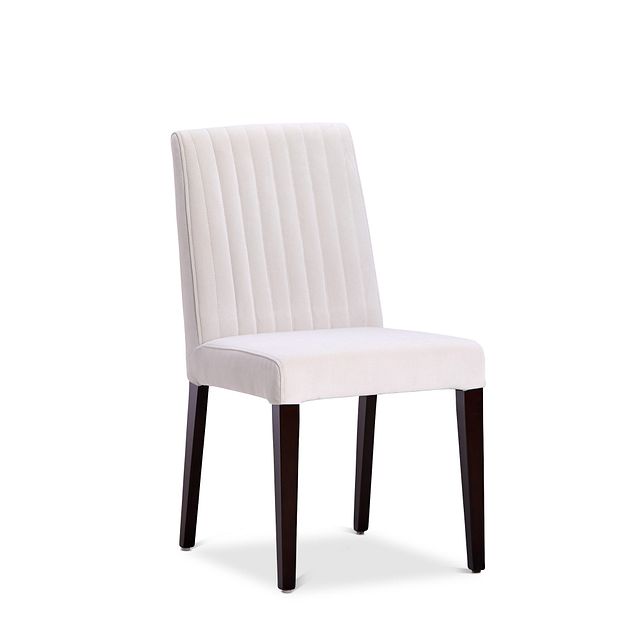 Fraser Pewter Velvet Upholstered Side Chair