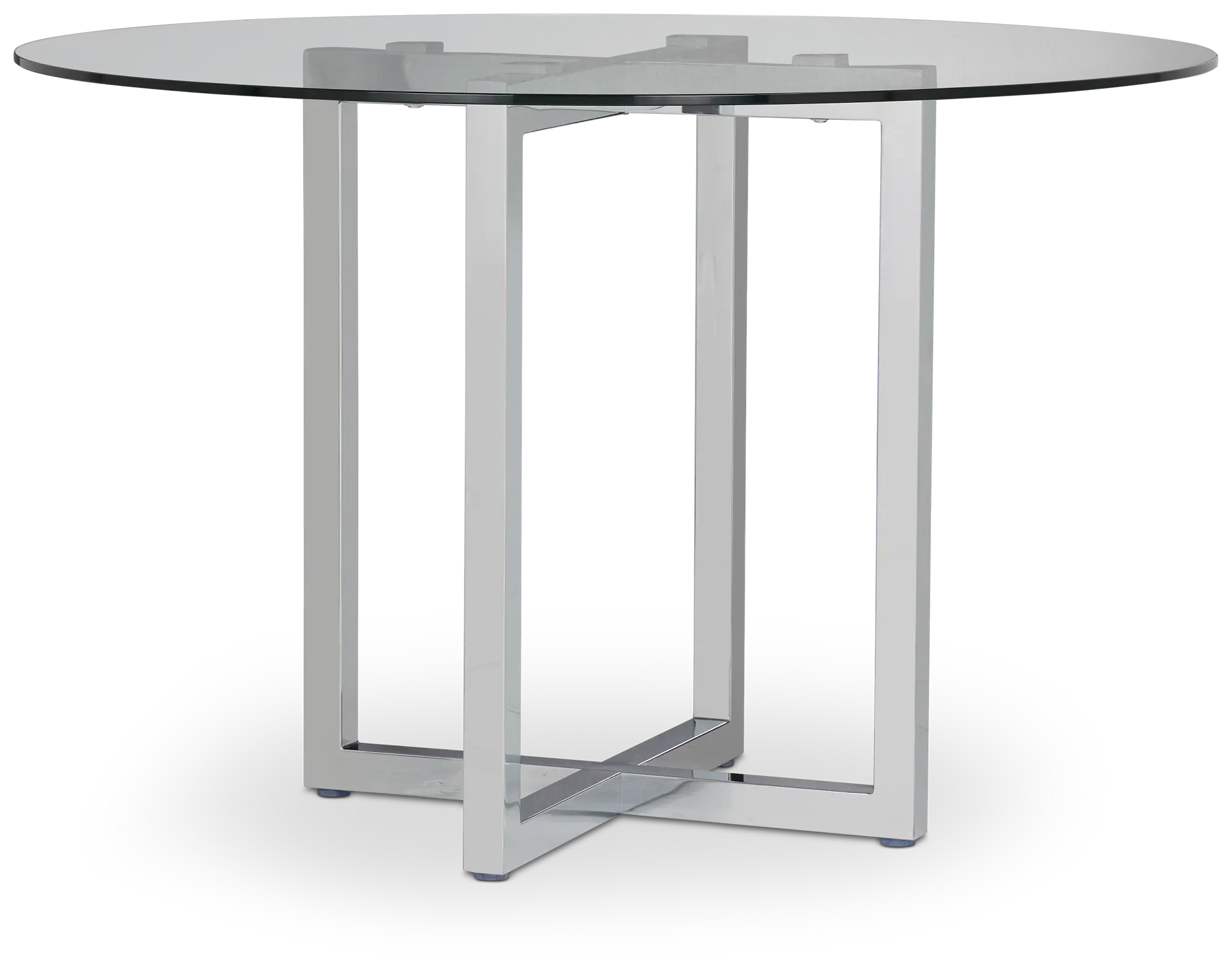 Amalfi Glass Round High Dining Table Amalfi Glass Round High Dining Table