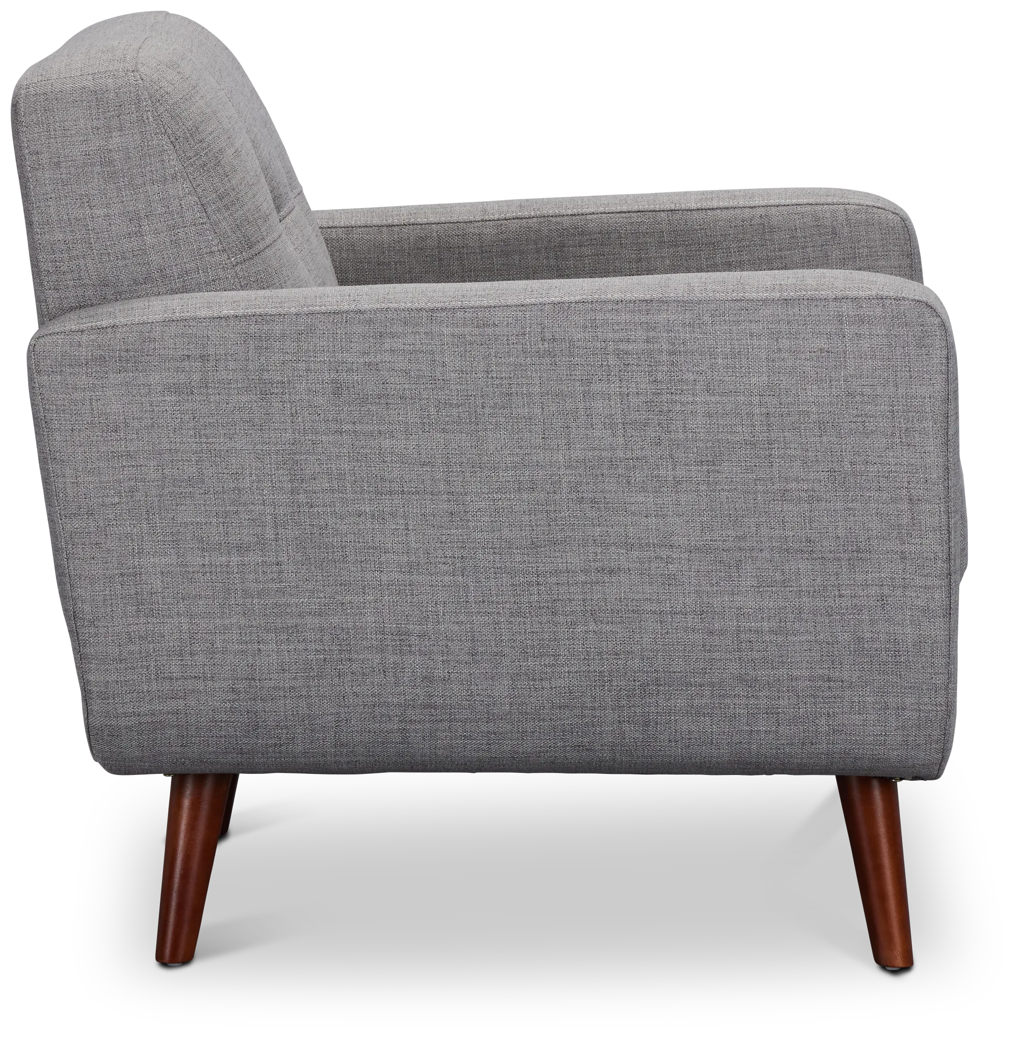 Raya Light Gray Fabric Chair