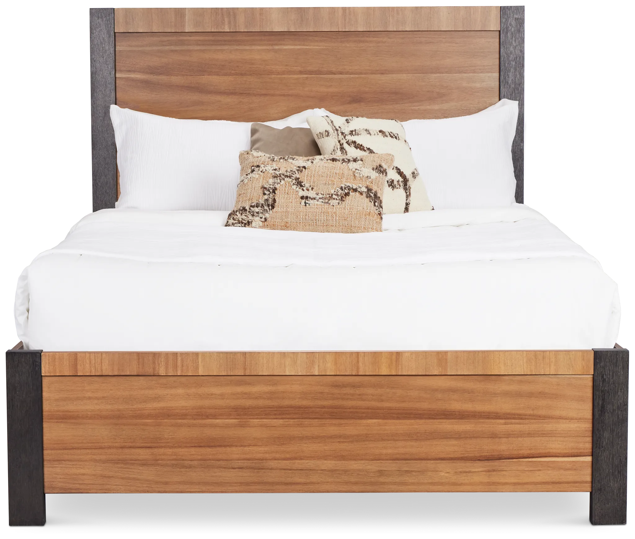 Jackson Two-tone Panel Bed