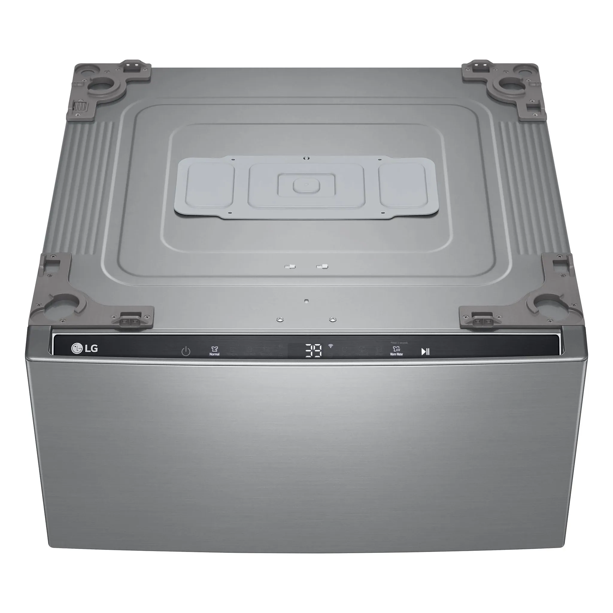 Lg 300 Series Gray 27" Pedestal Washer