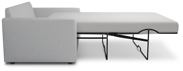 Siesta Delray Pewter Fabric Cooling Memory Foam Sleeper