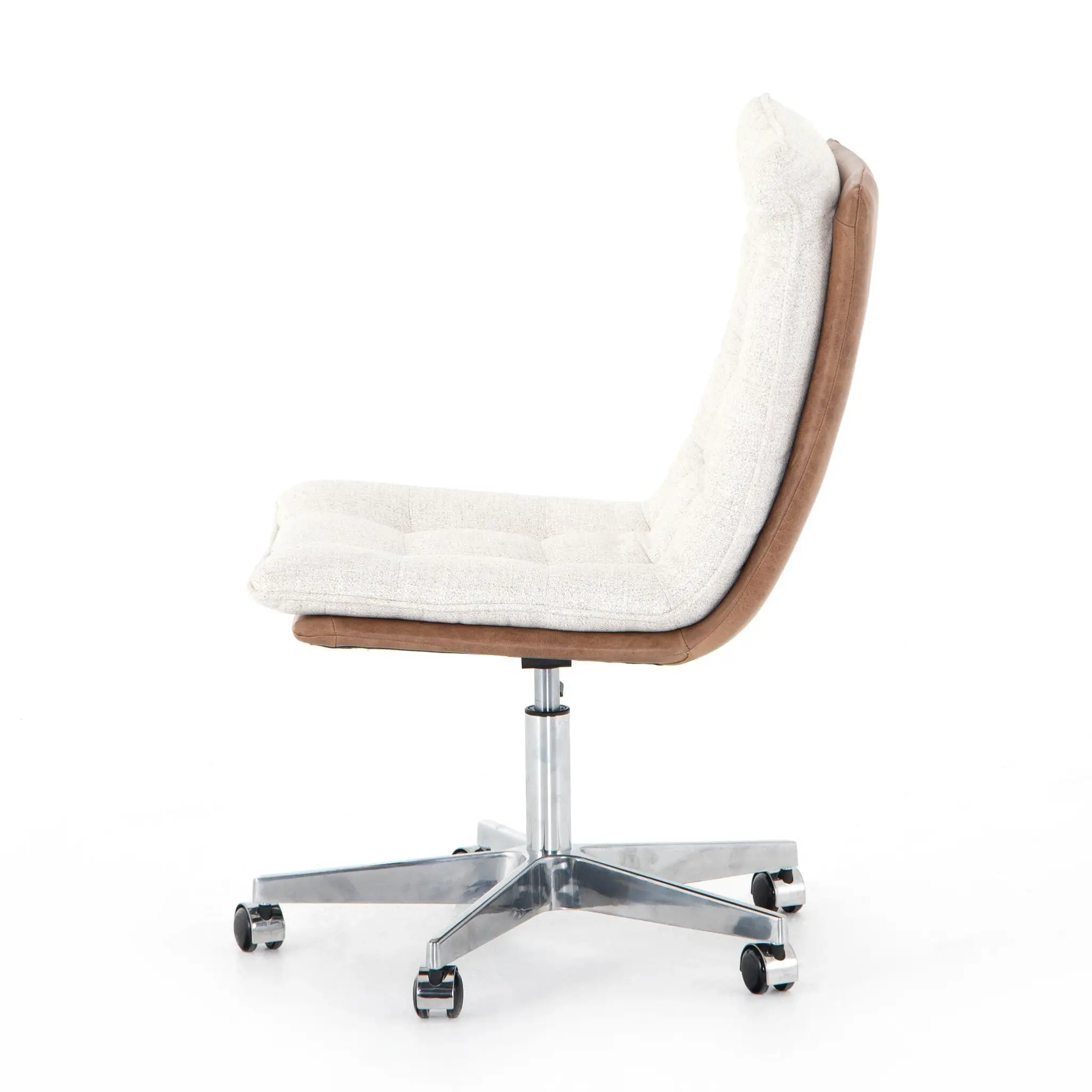 Four Hands Quinn Beige Upholstered Desk Chair Four Hands Quinn Beige Upholstered Desk Chair