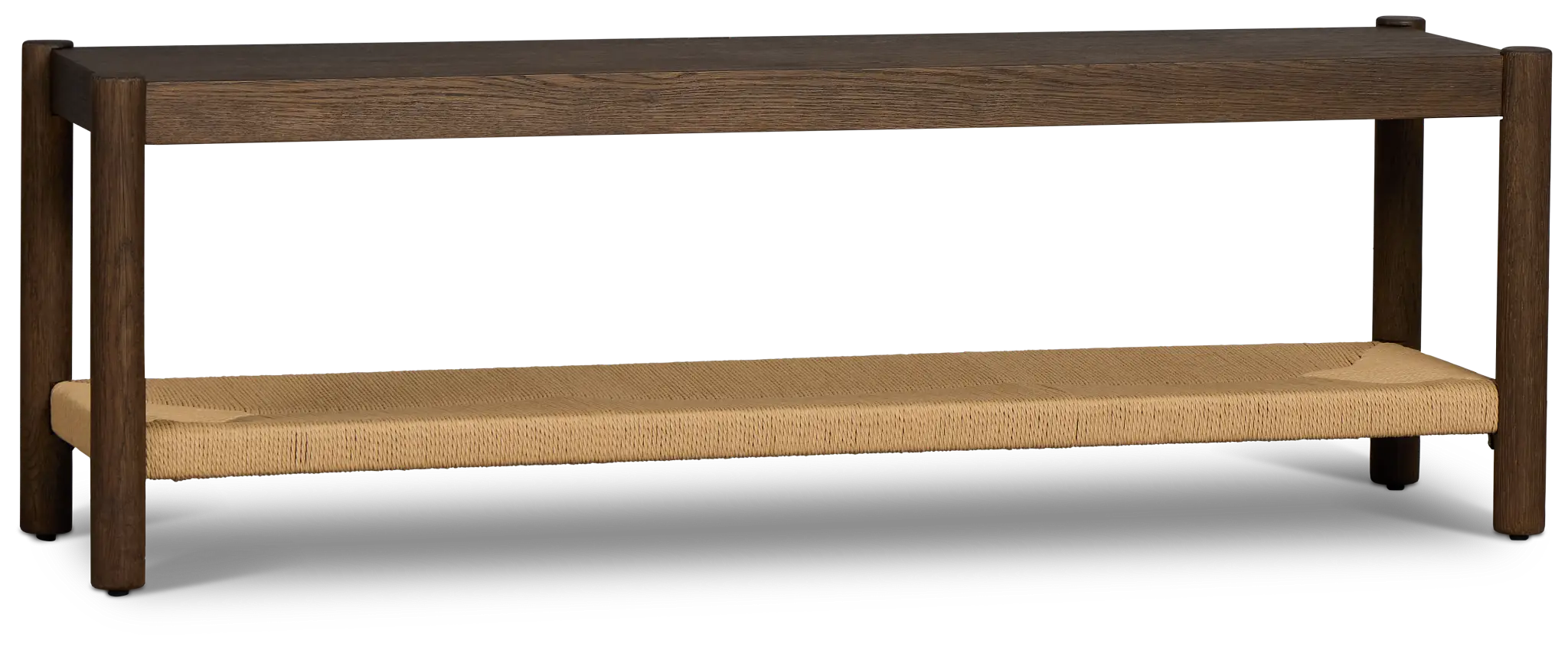 Santorini Dark Tone Woven Bench Santorini Dark Tone Woven Bench