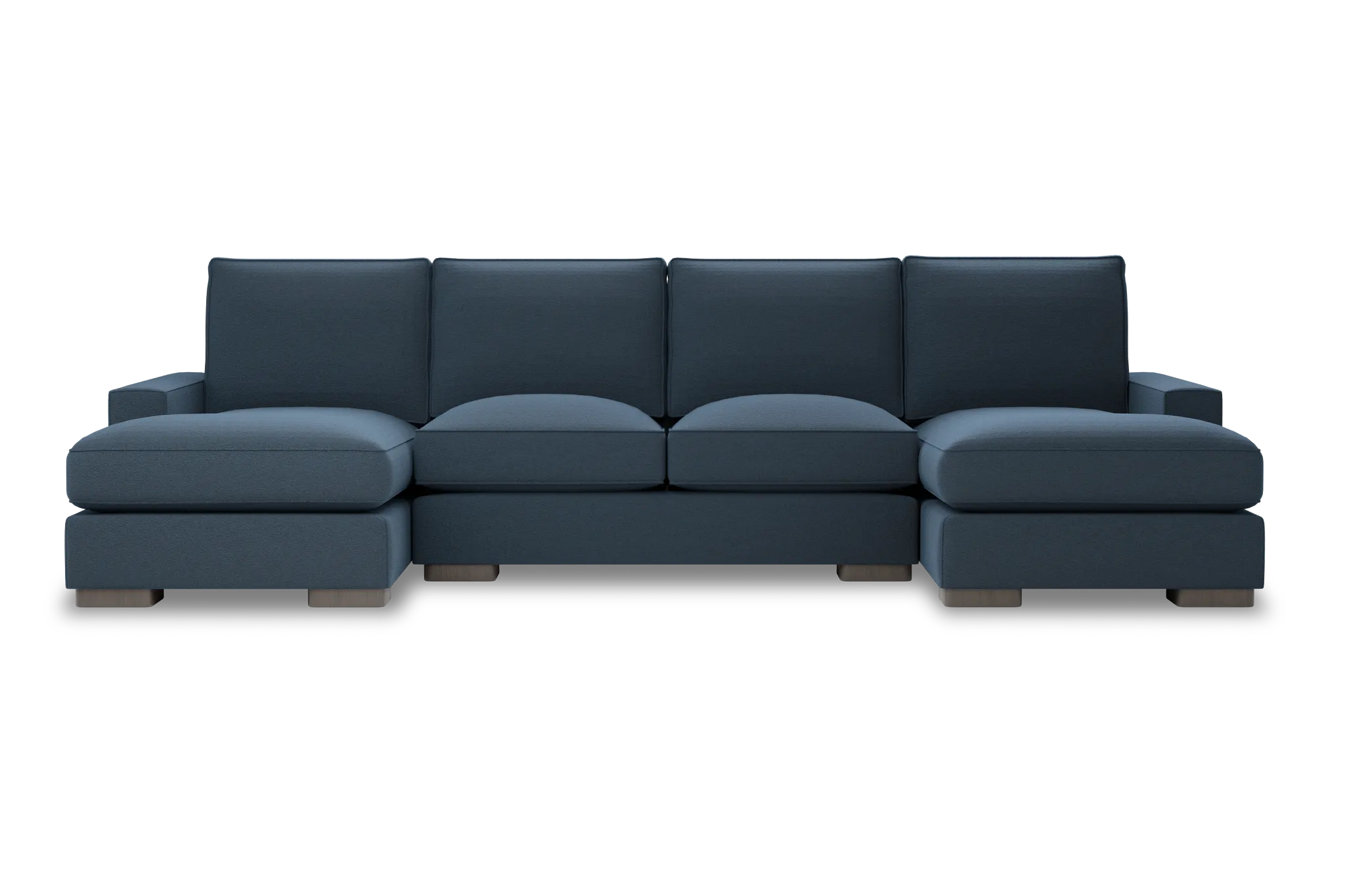 Edgewater Elite Blue Double Chaise Sectional