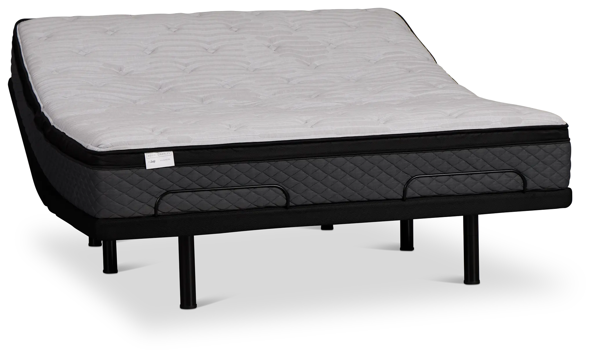 Kevin Charles By Sealy Essential Medium Plus Adjustable Mattress Set Kevin Charles By Sealy Essential Medium Plus Adjustable Mattress Set